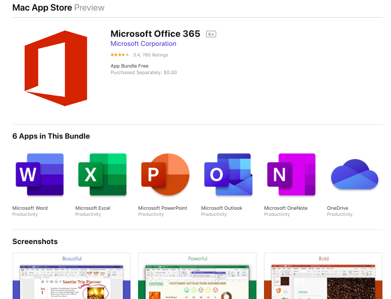 downloading office 365 for mac